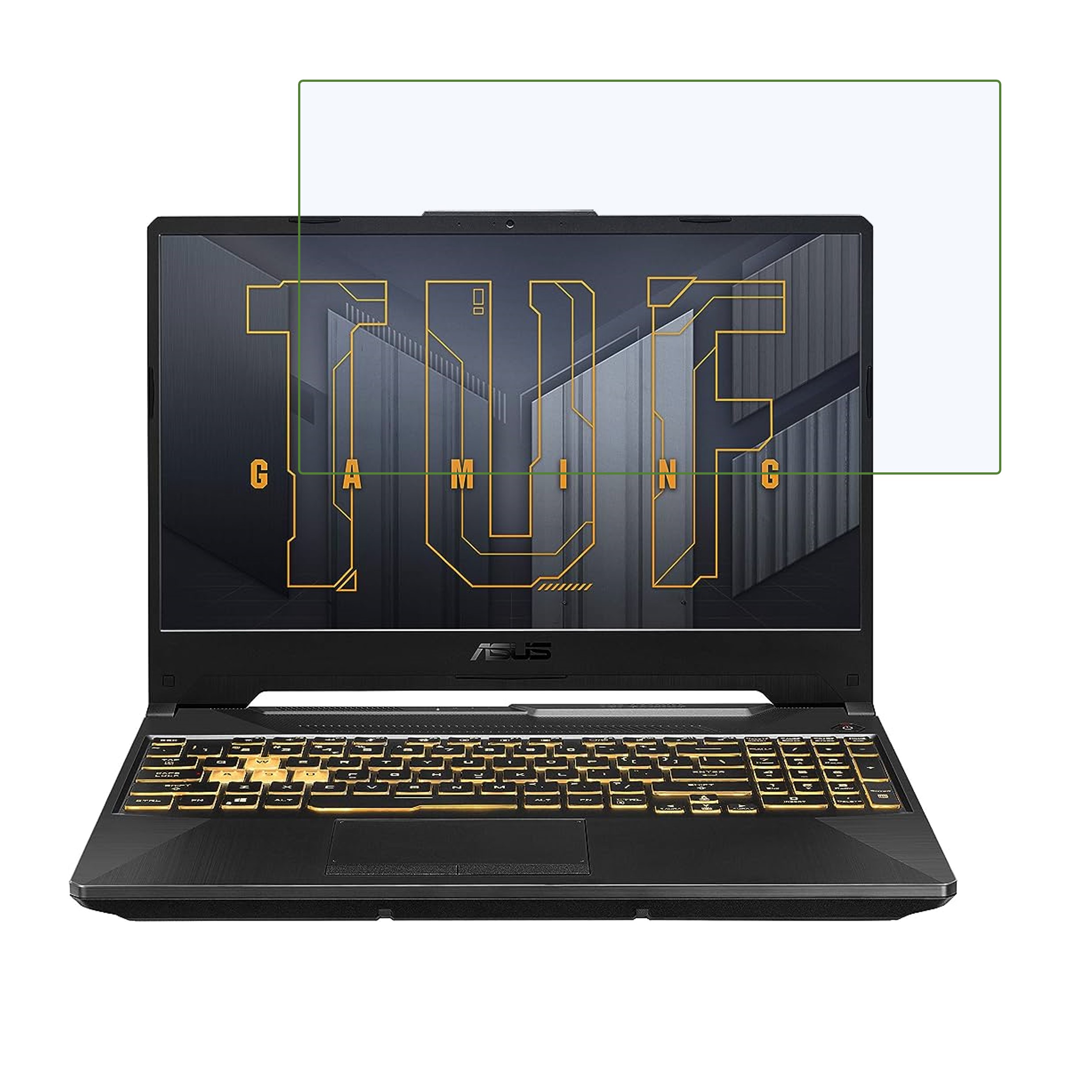 ASUS TUF Gaming F15 FX506HF (15.6) inch laptop Screen protector 9H Flexible Unbreakable Scratch resistance (Flexible Screen Protector)